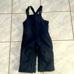GAP- Navy Snow Bib Overall’s size 18-24 months